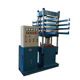 Пресс для вулканизации плитки из резиновой 80T550*550*4